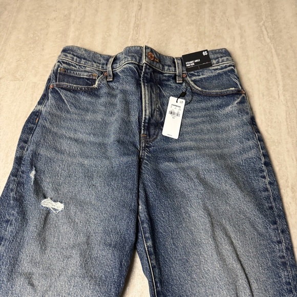 Express Jeans straight ankle high rise 6S new with tags - Picture 4 of 11